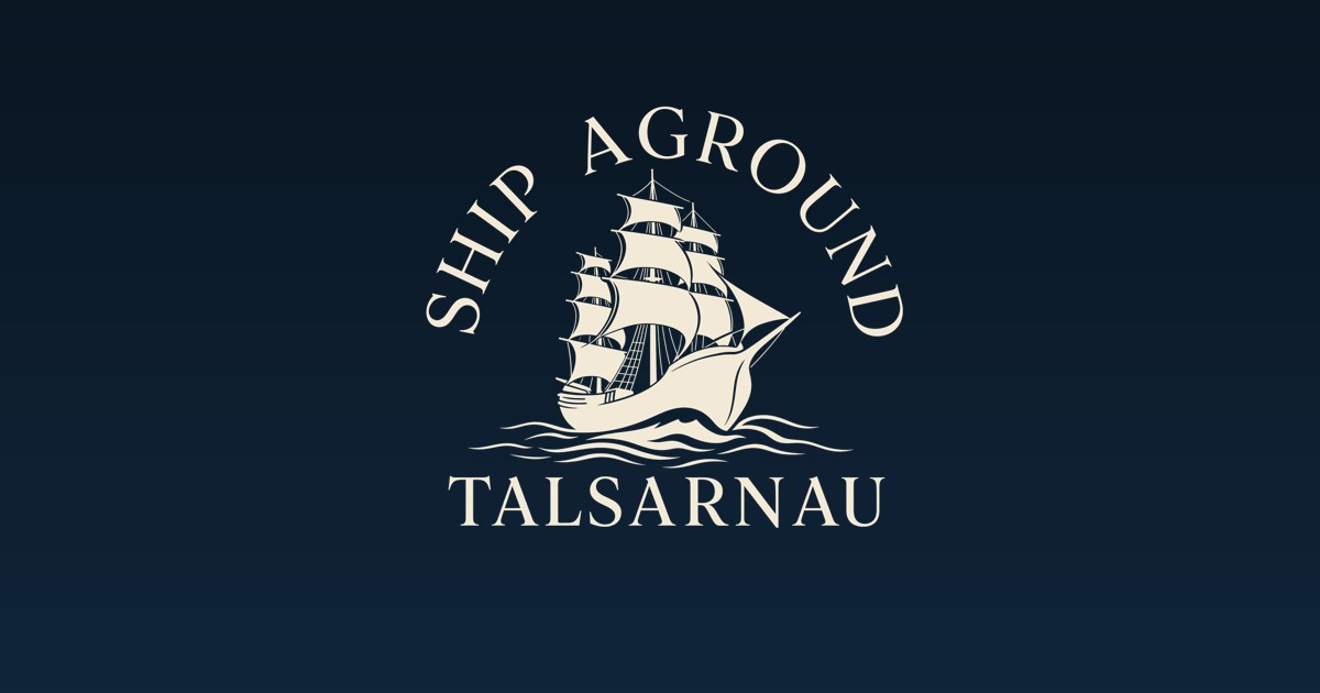Ship Aground in Talsarnau